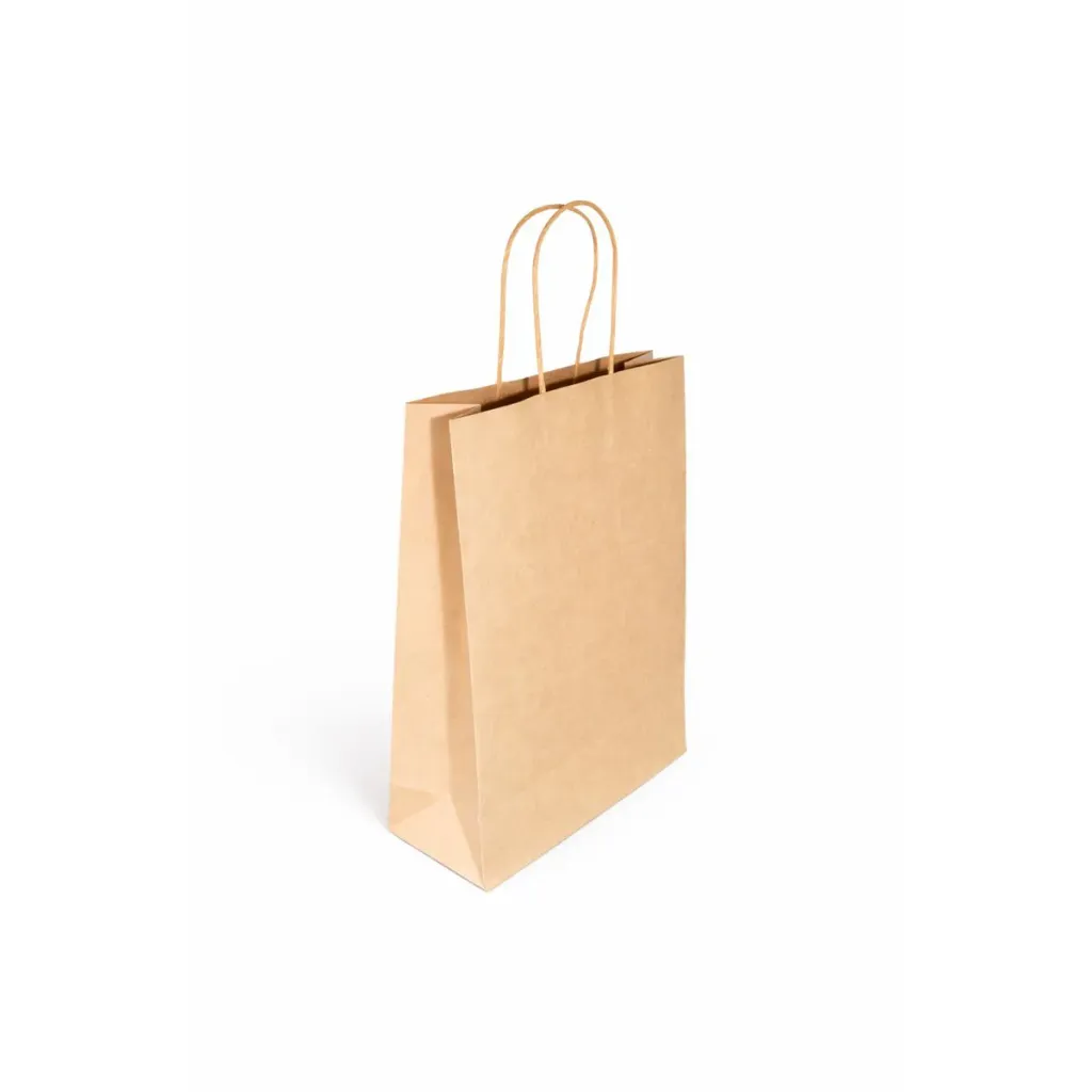 Kraft Paper Bag Small – 260 W x 350 H x 95 mm Gusset B8021.BN