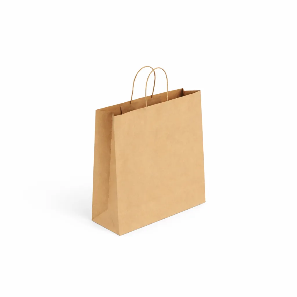 Kraft Paper Bag Medium – 450 W x 500 H x 125 mm Gusset B8023.BN
