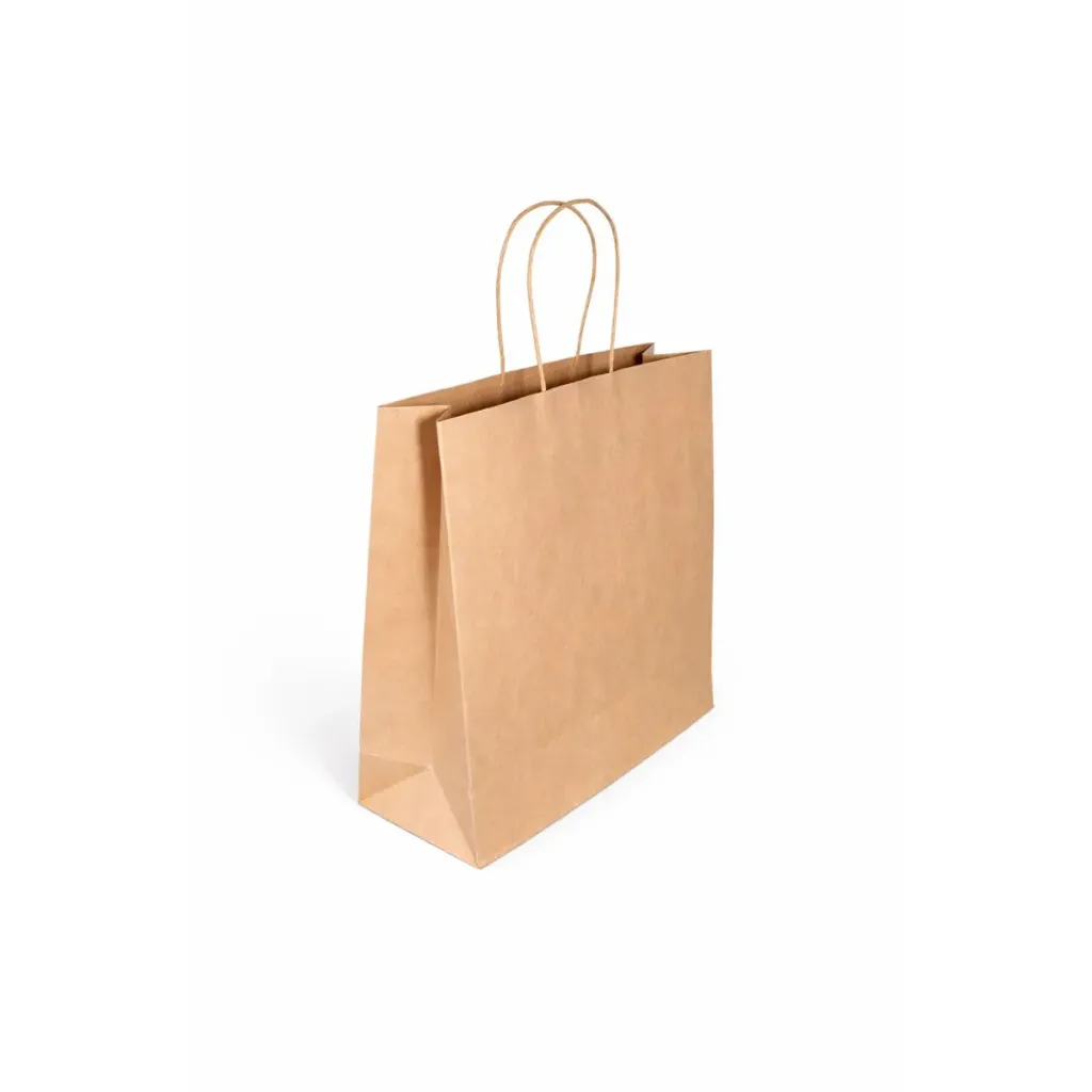 Kraft Paper Bag Medium – 450 W x 350 H x 120 mm Gusset B8024.BN