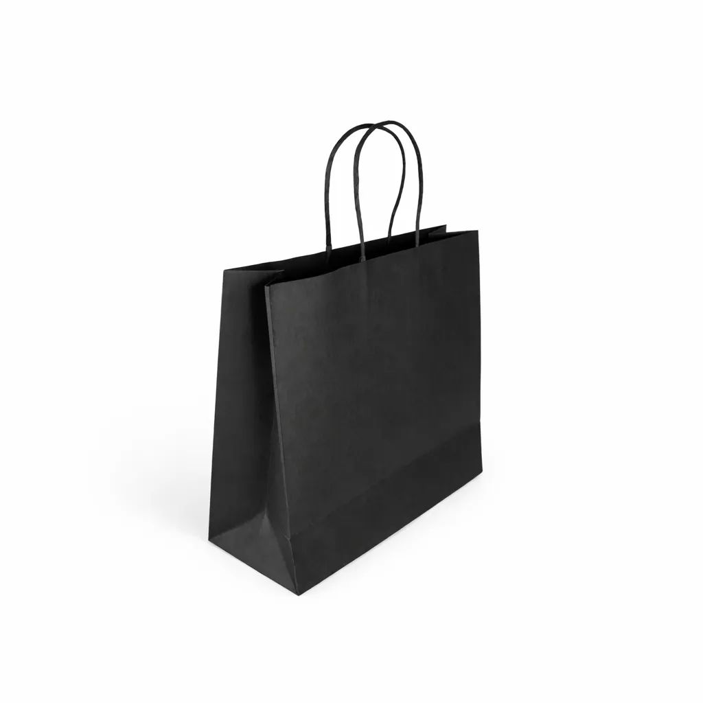 Kraft Paper Bag Extra Small – 350 W x 260 H x 110 mm Gusset B8025.BK